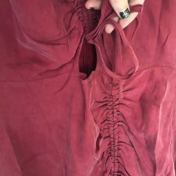 Sexy Red Mini Dress brand Sage - Small - Picture 4 of 7